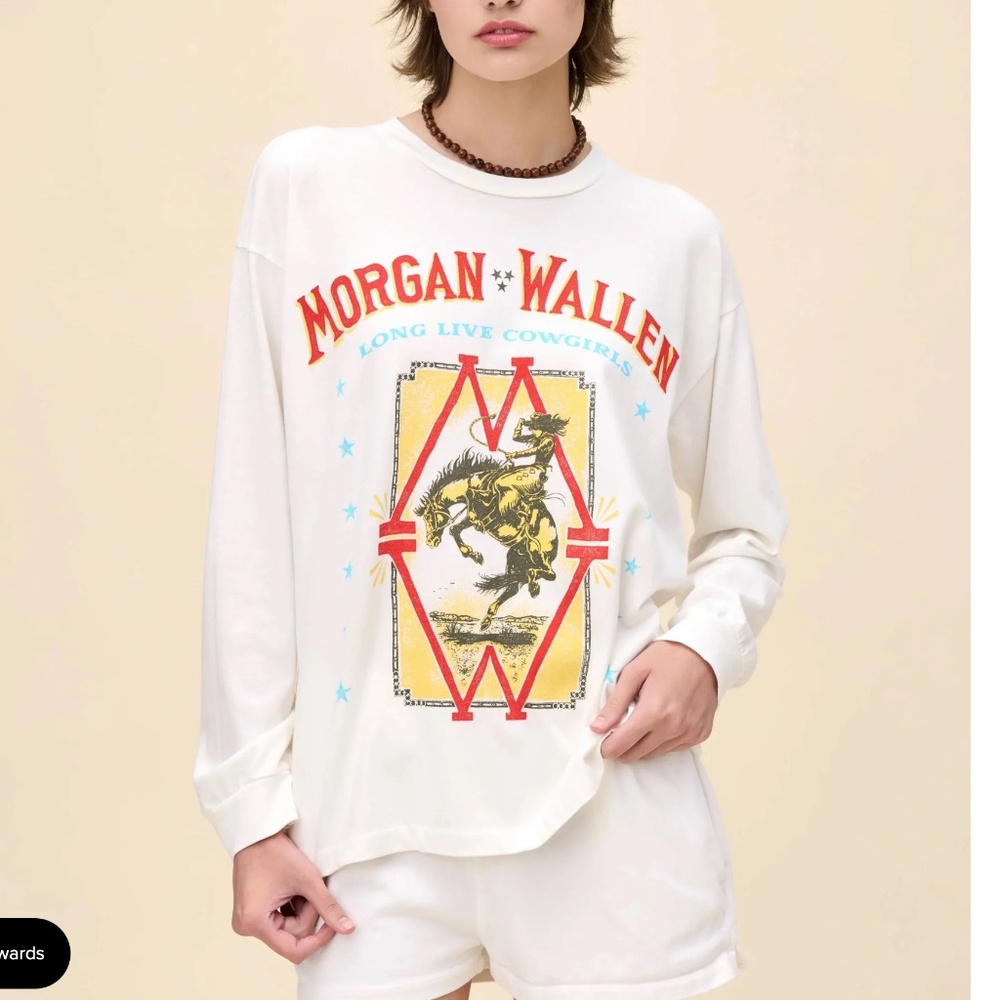 NWT Daydreamer Morgan Wallen Long Live Cowgirls Tee